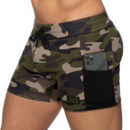 POCKET SPORT - camo shorts