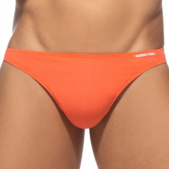 String de la marque ADDICTED - String cotton - corail - Ref : AD986 C30