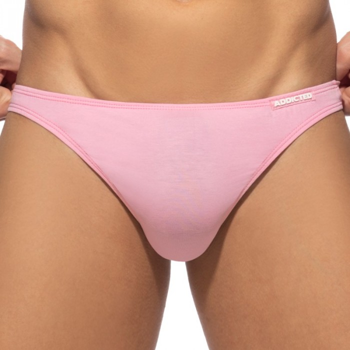 String de la marque ADDICTED - String cotton - rose - Ref : AD986 C36