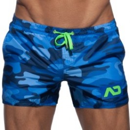 Camouflage Badeshorts - blau