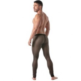  Long Johns of the brand TOF PARIS - Tof Paris Mesh Circuit Leggings Black - Ref : TOF451N