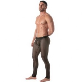  Long Johns of the brand TOF PARIS - Tof Paris Mesh Circuit Leggings Black - Ref : TOF451N