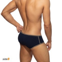 Boxer, shorty de bain de la marque ADDICTED - Trunk de bain réversible Régal - marine - Ref : ADS340 C09