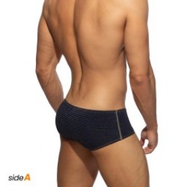 Boxer, shorty de bain de la marque ADDICTED - Trunk de bain réversible Régal - marine - Ref : ADS340 C09