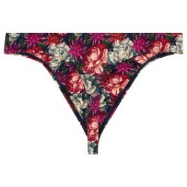 Tanga de la marca HOM - Tanga HOM Funky Styles - Rosa Estampado Floral - Ref : 402895 40P0PI