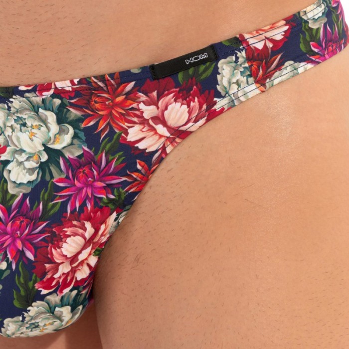 Tanga de la marca HOM - Tanga HOM Funky Styles - Rosa Estampado Floral - Ref : 402895 40P0PI