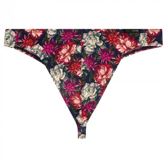 Tanga de la marca HOM - Tanga HOM Funky Styles - Rosa Estampado Floral - Ref : 402895 40P0PI