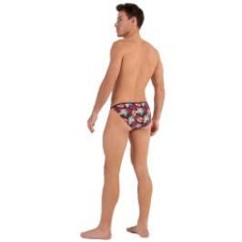 Slip der Marke HOM - Tanga HOM Funky Styles - Rosa Blumendruck - Ref : 402896 40P0PI