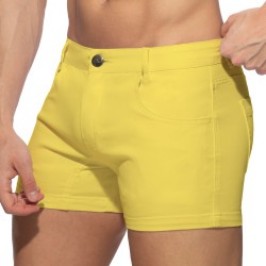 Short d'été 5 poches - jaune