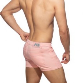 Short de la marque ADDICTED - Short d été 5 poches - rose - Ref : AD1195 C05