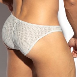 Slip, Tanga de la marque ES COLLECTION - FORMENTERA BRIEF - Ivoire - Ref : UN602 C02