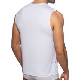 Canotta del marchio ADDICTED - VELOZ DRY TANK TOP - Blanc - Ref : AD1328 C01