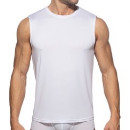 Débardeur de la marque ADDICTED - VELOZ DRY TANK TOP - Blanc - Ref : AD1328 C01