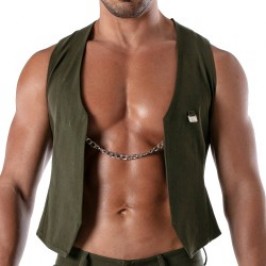 Chain Vest - Khaki