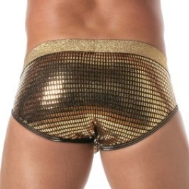 Slip del marchio TOF PARIS - Slip Glitter Tof Paris - Oro - Ref : TOF506O