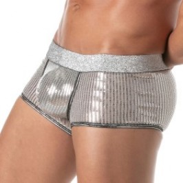 Boxer shorts, Shorty of the brand TOF PARIS - Boxer Glitter Tof Paris - Silver - Ref : TOF507A