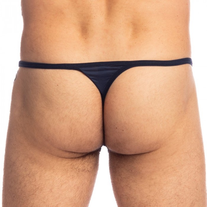 Thong of the brand L HOMME INVISIBLE - Soft Touch Thong Striptease L Homme Invisible - Navy - Ref : UW21X SOF 047