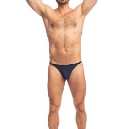 Thong of the brand L HOMME INVISIBLE - Soft Touch Thong Striptease L Homme Invisible - Navy - Ref : UW21X SOF 047