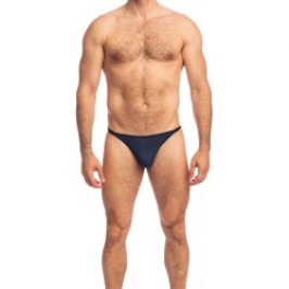 Thong of the brand L HOMME INVISIBLE - Soft Touch Thong Striptease L Homme Invisible - Navy - Ref : UW21X SOF 047