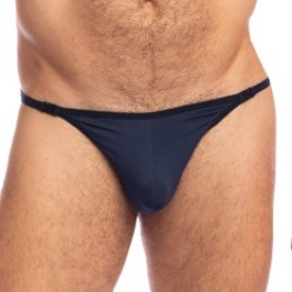 Thong of the brand L HOMME INVISIBLE - Soft Touch Thong Striptease L Homme Invisible - Navy - Ref : UW21X SOF 047