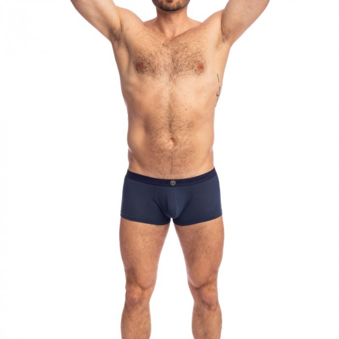 Boxershorts, Shorty der Marke L HOMME INVISIBLE - Soft Touch Hipster Push-Up L Homme L Homme Invisible - Marineblau - Ref : MY39