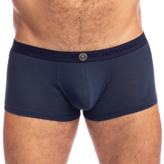 Boxershorts, Shorty der Marke L HOMME INVISIBLE - Soft Touch Hipster Push-Up L Homme L Homme Invisible - Marineblau - Ref : MY39