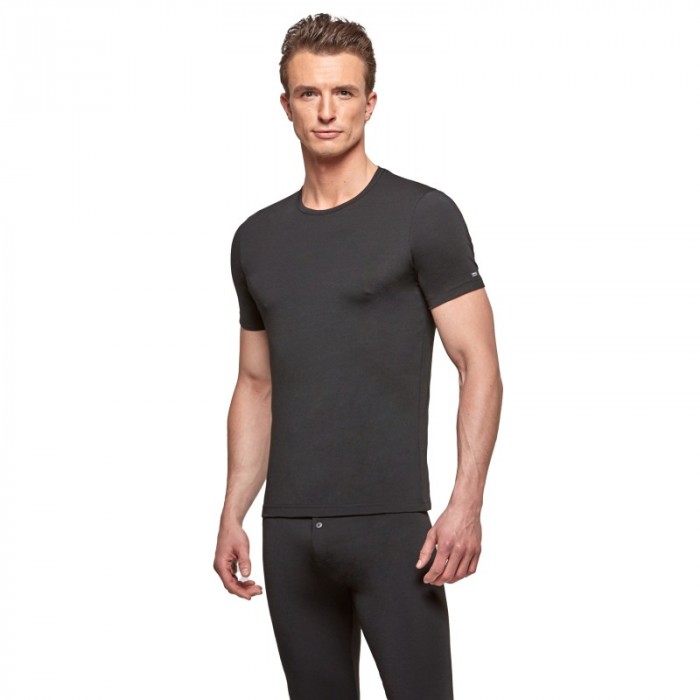 Thermal underwear of the brand IMPETUS - Short-sleeved T-shirt Thermo Impetus - black - Ref : 1383606 020