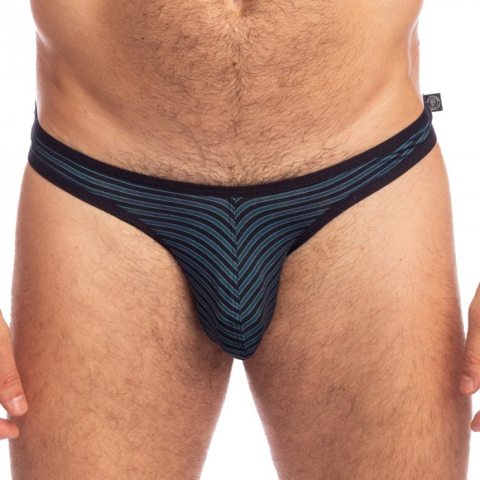 Tanga de la marca L HOMME INVISIBLE - Blue Glow Tanga Bikini L Homme Invisible - Ref : UW07 GLO 001