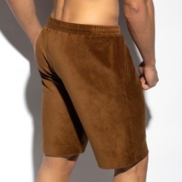 Bermuda der Marke ES COLLECTION - Bermudashorts aus Cord - Braun - Ref : SP337 C13