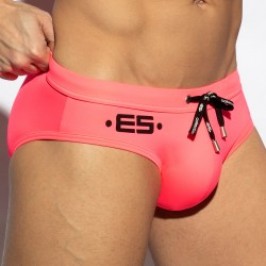 Neon Swim Briefs - Pink