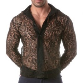 Tof Paris Lace Camicia a...