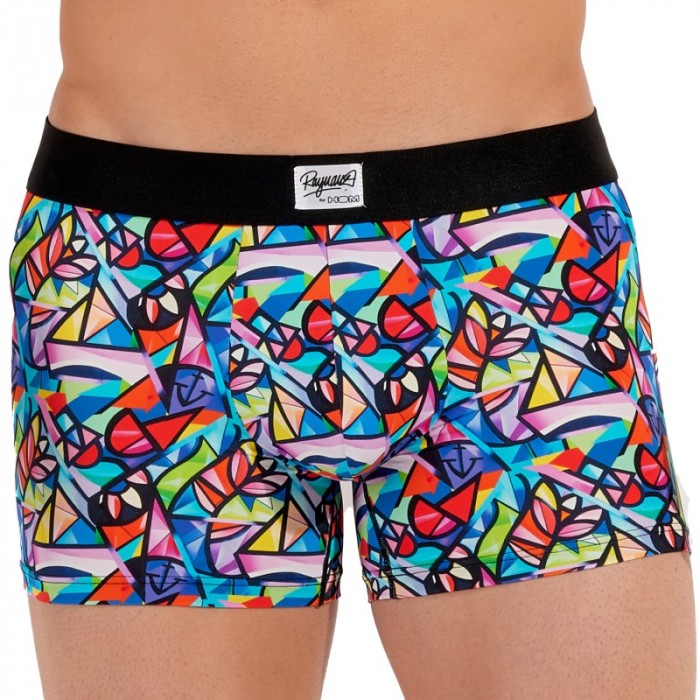 Shorts Boxer, Shorty de la marca HOM - Bóxer Idylle de edición limitada HOM x Julien Raynaud - Ref : 402997 P023