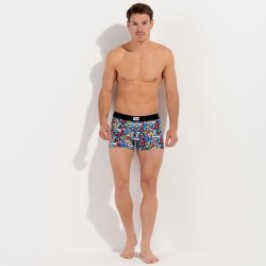 Pantaloncini boxer, Shorty del marchio HOM - Boxer Idylle in edizione limitata HOM x Julien Raynaud - Ref : 402997 P023