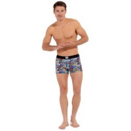 Shorts Boxer, Shorty de la marca HOM - Bóxer Idylle de edición limitada HOM x Julien Raynaud - Ref : 402997 P023