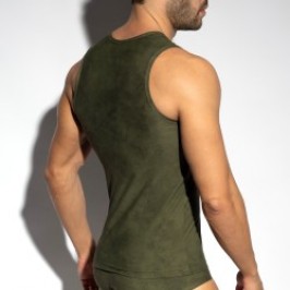 Tank top der Marke ES COLLECTION - Débardeur Simsuede - Kaki - Ref : TS339 C12