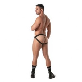 Jock Strap der Marke TOF PARIS - Jockstraps mit Druckknöpfen Vinyl Tof Paris - Rot - Ref : TOF497R