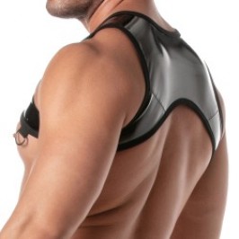 Harness of the brand TOF PARIS - Zippered Harness Vinyl Tof Paris - Black - Ref : TOF501N