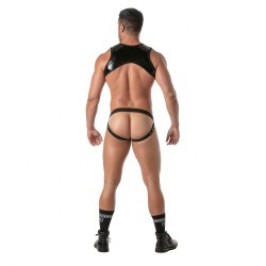 Harness of the brand TOF PARIS - Zippered Harness Vinyl Tof Paris - Black - Ref : TOF501N