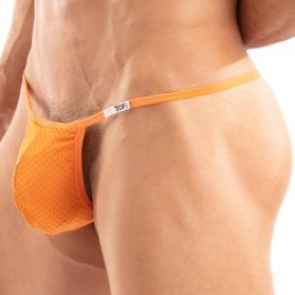 Thong of the brand TOF PARIS - Microfiber Temptation Thong Tof Paris - Orange - Ref : TOF525O