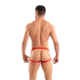 Suspensorios de la marca TOF PARIS - Jockstrap Temptation de microfibra Tof Paris - Rojo - Ref : TOF524R