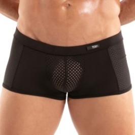 Pantaloncini boxer, Shorty del marchio TOF PARIS - Boxer in microfibra Tentation Tof Paris - Nero - Ref : TOF521N