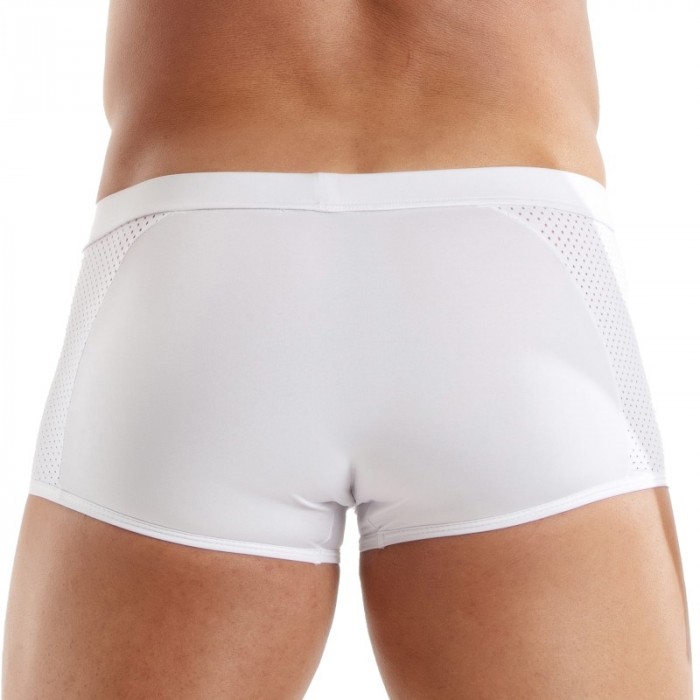 Shorts Boxer, Shorty de la marca TOF PARIS - Bóxer de microfibra Tentation Tof Paris - Blanco - Ref : TOF521B