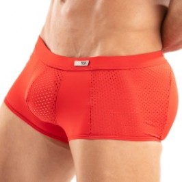 Shorts Boxer, Shorty de la marca TOF PARIS - Bóxer de microfibra Tentation Tof Paris - Rojo - Ref : TOF521R