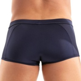 Pantaloncini boxer, Shorty del marchio TOF PARIS - Boxer in microfibra Tentation Tof Paris - Blu Marino - Ref : TOF521BM