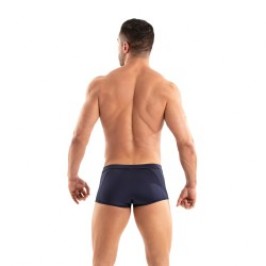 Pantaloncini boxer, Shorty del marchio TOF PARIS - Boxer in microfibra Tentation Tof Paris - Blu Marino - Ref : TOF521BM