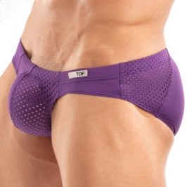 Slip de la marca TOF PARIS - Bikini de microfibra Temptation Tof Paris - Violeta - Ref : TOF523V