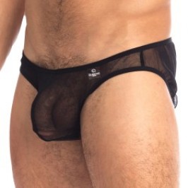 Brief of the brand QURIOSÉ - Sheer Sensations - Micro Briefs Quriose - Ref : QU01 MES BLK