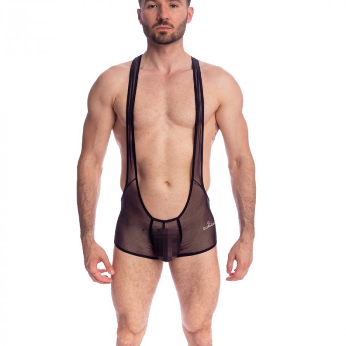 Body de la marca QURIOSÉ - Sheer Sensations - Body Wiggle It Quriosé - Ref : BD01 MES BLK