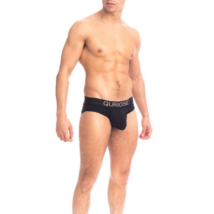 Brief of the brand QURIOSÉ - Let me Out Black - Slip Quriosé - Ref : QU21 TWO 1002