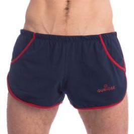 Short de la marque QURIOSÉ - Swing it Marine - Split Short Quriosé - Ref : QL05 SWI NAV